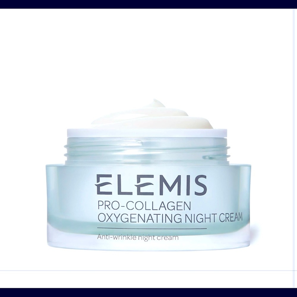 Collagen oxygenating night cream for young and old.